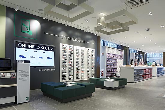 Online Exklusiv Abteilung im Deichmann Flagship Store am 08.08.2019  (&copy;Foto: C_DEICHMANN-SE-Fotograf MagnusPettersson)