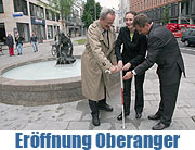 Oberanger München: die Neugestaltung wurde abgeschlossen - Vorstellung und Einweihung am 17.06.2008 (Foto: Martin Schmitz)