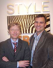 City Manager  Wolfgang Fischer (li.) und Store Designer Wolfgang Gruschwitz (re.) (Foto: Martin Schmitz)