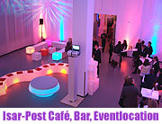 Isar-Post - Café & Bar mit exklusiven Eventfläche. Neue Eventlocation in der Sonnenstraße 24-26, München (Foto: Marikka-Laila Maisel)
