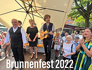 Brunnenfest 2022 auf dem Viktualienmarkt (©foto. Martin Schmitz)
