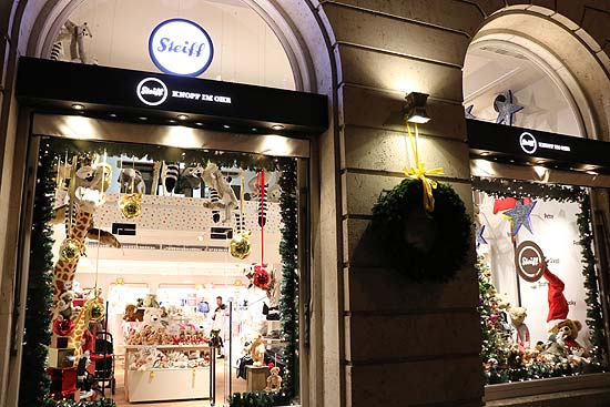 Steiff Flagship Store M&uuml;nchen in der Briennerstra&szlig;e. Offizielle Er&ouml;ffnung am 05.11.2017 (&copy;Foto. Martin Schmitz)