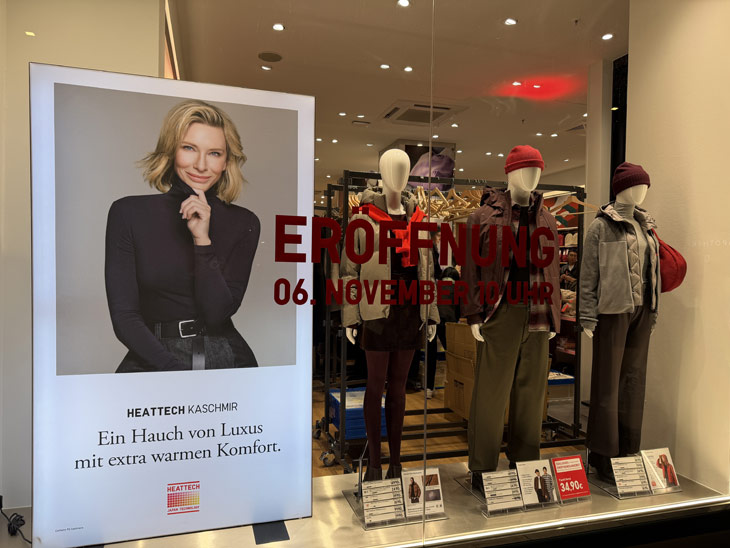 UNIQLO eröffnet am 06.11.2025 den ersten Münchner Store mit Japan-Gewinnspiel und Kult-Kollaborationen (@Foto: Martin Schmitz)  