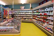 gro&szlig;er Bereich f&uuml;r K&uuml;hl- und Frischeprodukte (Foto: Marikka-Laila Maisel)