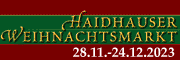 Haidhauser Weihnachtsmarkt vom 28.11-24.12.2023
