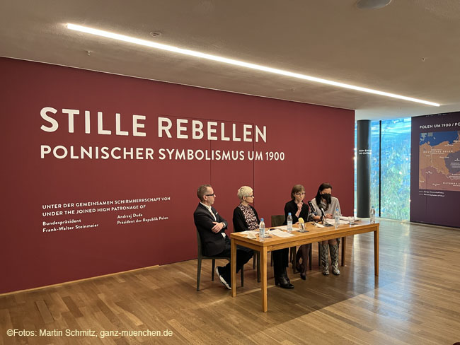 Stille Rebellen. Polnischer Symbolismus um 1900 - Ausstellung in der Kunsthalle München vom 25. März – 7. August 2022 (©Foto: Martin Schmitz)