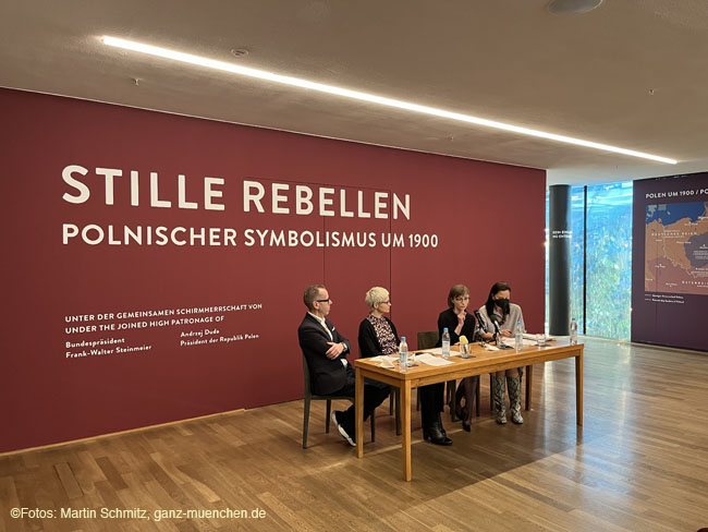 Stille Rebellen. Polnischer Symbolismus um 1900 - Ausstellung in der Kunsthalle M&uuml;nchen vom 25. M&auml;rz  7. August 2022 (&copy;Foto: Martin Schmitz)