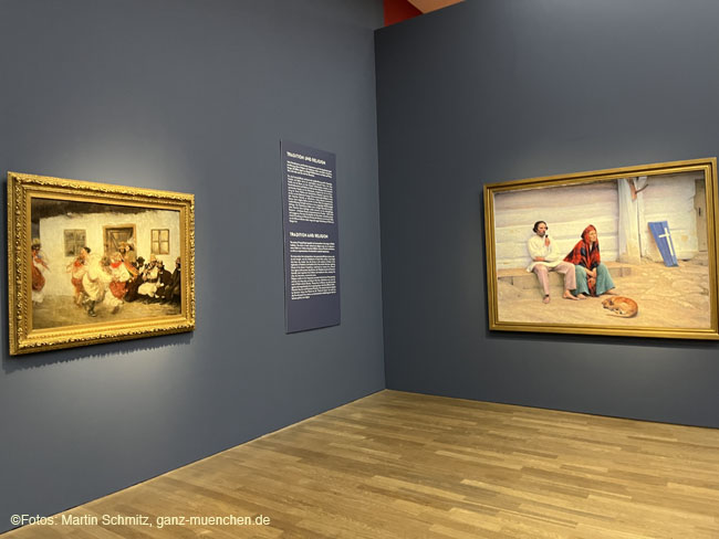 Stille Rebellen. Polnischer Symbolismus um 1900 - Ausstellung in der Kunsthalle M&uuml;nchen vom 25. M&auml;rz  7. August 2022 (&copy;Foto: Martin Schmitz)