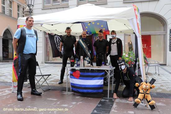 CSD 2020 Demo-Spots in München statt CSD Parade / 200711csd_munich005 ©Foto: Martin Schmitz, 11.07.2020 