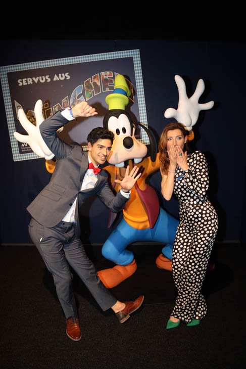 Marcel Zuschlag und Daniele Kiefer - Impressionen Red Carpet "Disney 100- Die Ausstellung" am 17.04.2023 / 230417disney100-163 ©Fotos: Martin Schmitz