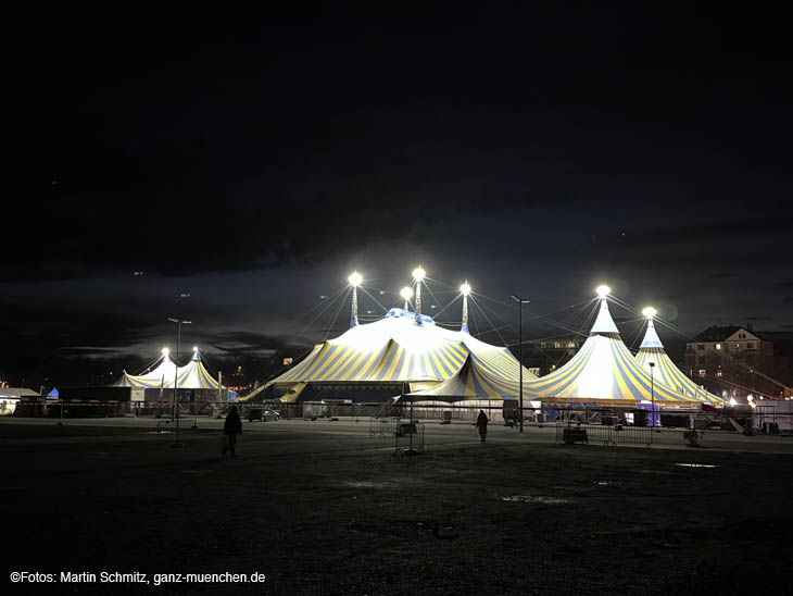 Cirque du Soleil - "KURIOS – Ein Kabinett voller Kuriositäten" auf der Theresienwiese noch bis zum 25.02.2024 ©Foto: Martin Schmitz