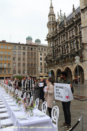 Demonstration "Stand up for love" am 09.06.2020 auf dem Marienplatz / 200606stand_up_love031 ©Foto: Martin Schmitz, 09.06.2020 