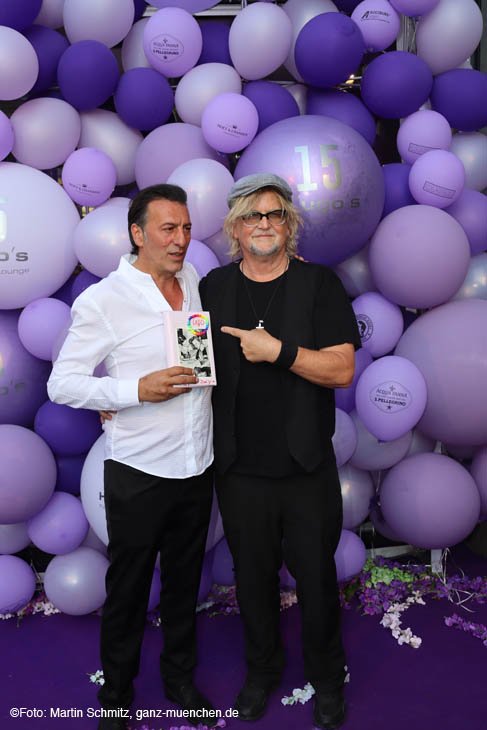 Ugo Crocamo und Martin Krug @ Impressionen 15 Jahre H'Ugo's Party 24.07.2022 / 220724hugos15party001 ©Fotos: Martin Schmitz