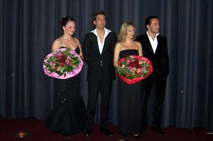 Die deutschen Synchronstimme u.a.Carsten Lepper, Jana Werner und Uwe Kröger - fotos_premiere_phantom_der_oper / 041208phantom_premiere50