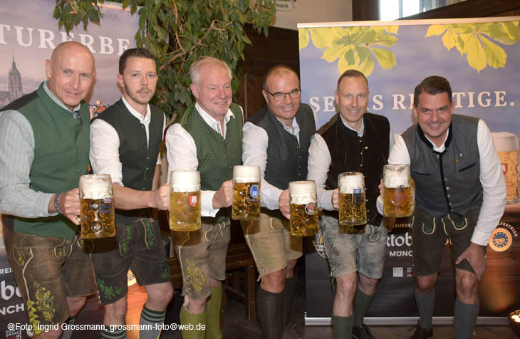 Oktoberfest Bierprobe im Wirtshaus am Bavariapark am 12.09.2024 (©Foto: Ingrid Grossmann)