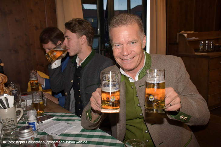 Andreas Steinfatt zu Gast bei der Oktoberfest Bierprobe im Wirtshaus am Bavariapark am 12.09.2024 (©Foto: Ingrid Grossmann) 