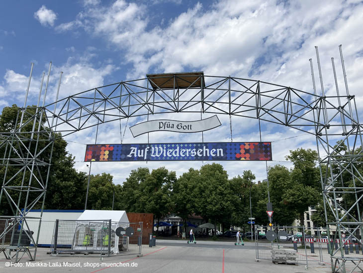 Ein- und Ausgang Theresienwiese  (©Foto: Marikka-Laila Maisel)