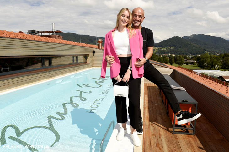 Sandra Apfelbeck, Payman Amin @ Bussi Baby Hotel & Bar in Bad Wiessee Photo: Agency People Image (c) Michael Tinnefeld