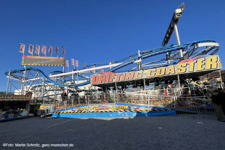 Drifting Coaster auf dem Osterpkärrer 2022 in Augsburg (Foto. Martin Schmitz)