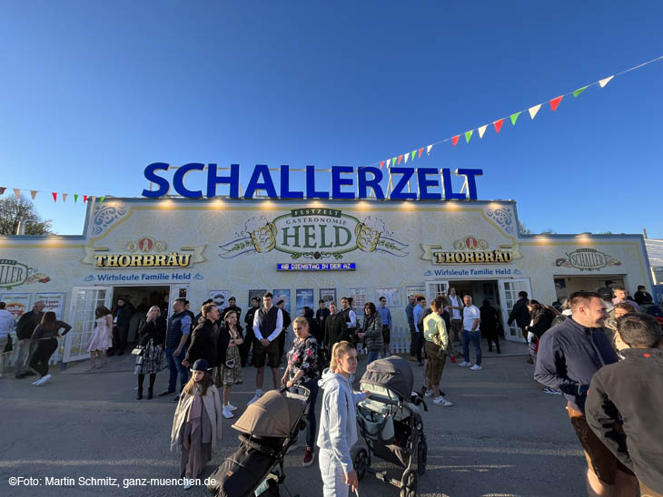 Schallerzelt auf dem Osterplärrer 2022 in Augsburg (Foto. Martin Schmitz)