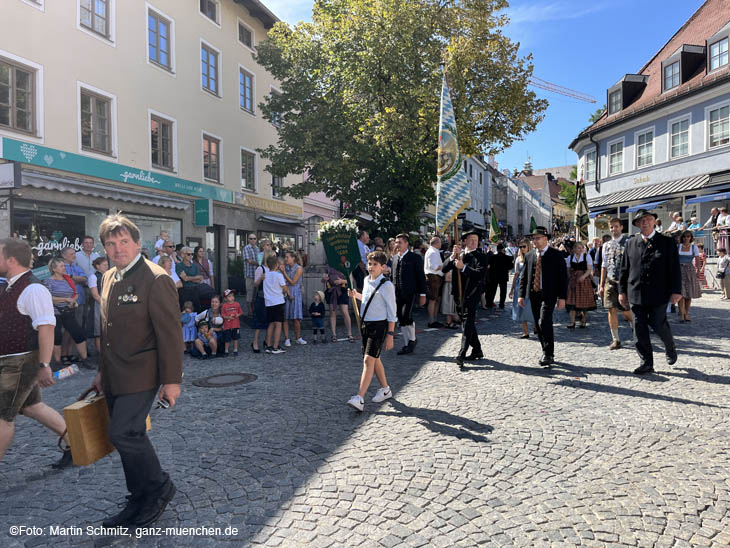 Impressionen Einzug Dachauer Volksfest 2022 / 220813dachau-einzug021 ©Fotos: Martin Schmitz 